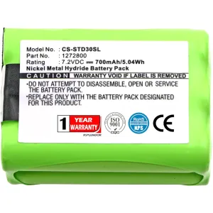 Replacement Battery for Tri-Tronics Classic 70 G3, Field 90 G3, Flyway G3, G3 Field, Part NO TRI-TRONICS1272800 1281100 Rev.B