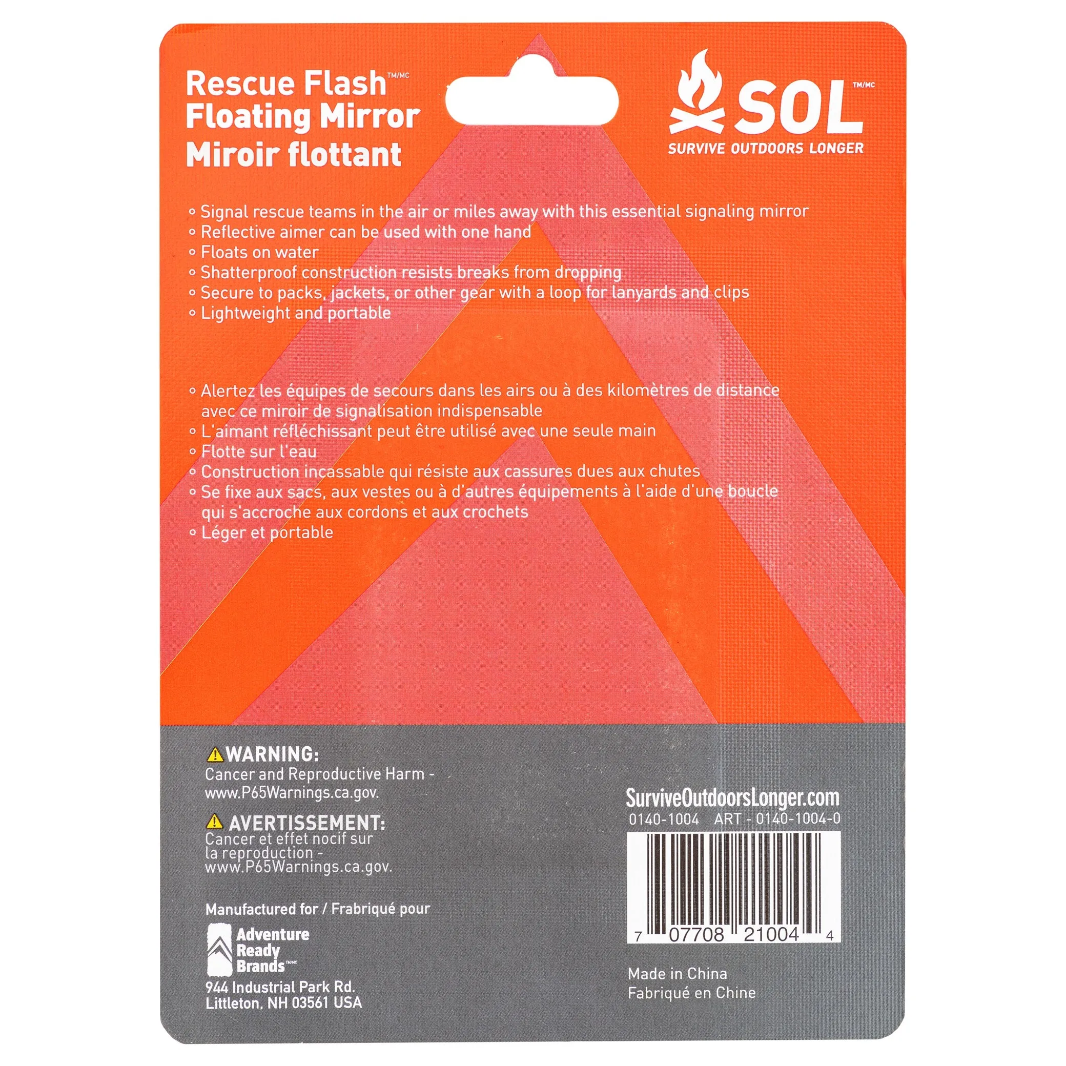 Rescue Flash Floating Mirror