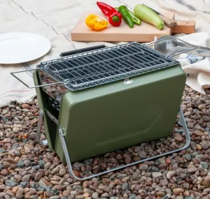 Rex of London Portable Suitcase BBQ