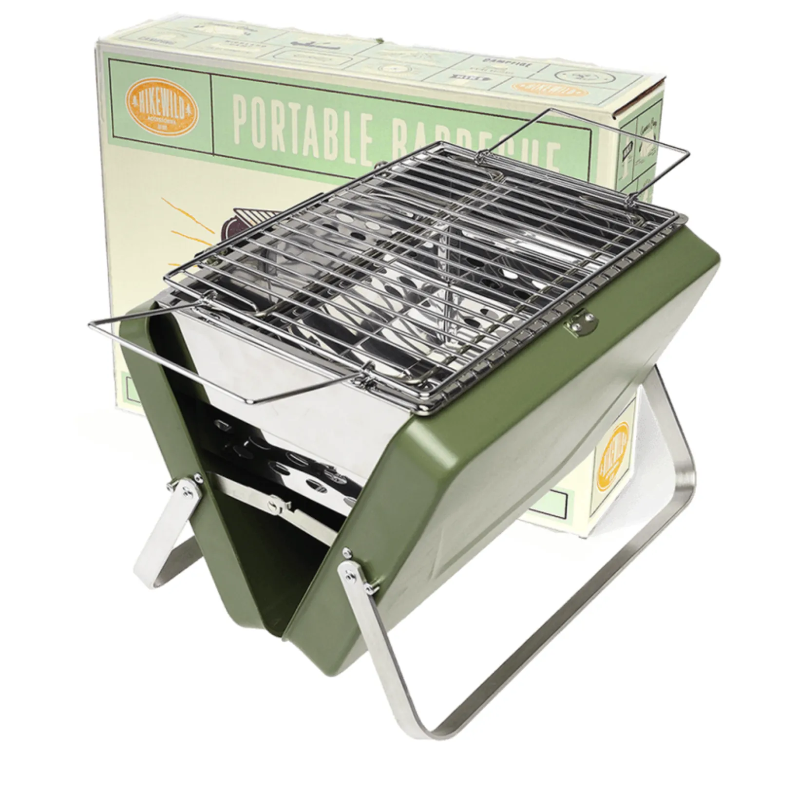 Rex of London Portable Suitcase BBQ