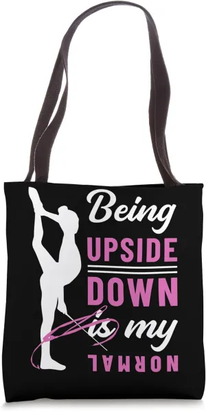 Rhytmic Gymnastics Being Upside Down Normal Tote Bag