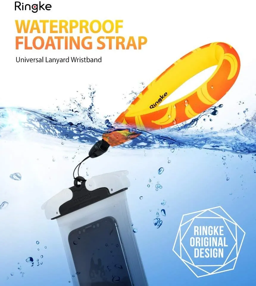 Ringke Waterproof Float Strap (2 Pack), Floating Strap, Wristband, Hand Grip, Lanyard Compatible with Camera, Phone, Key