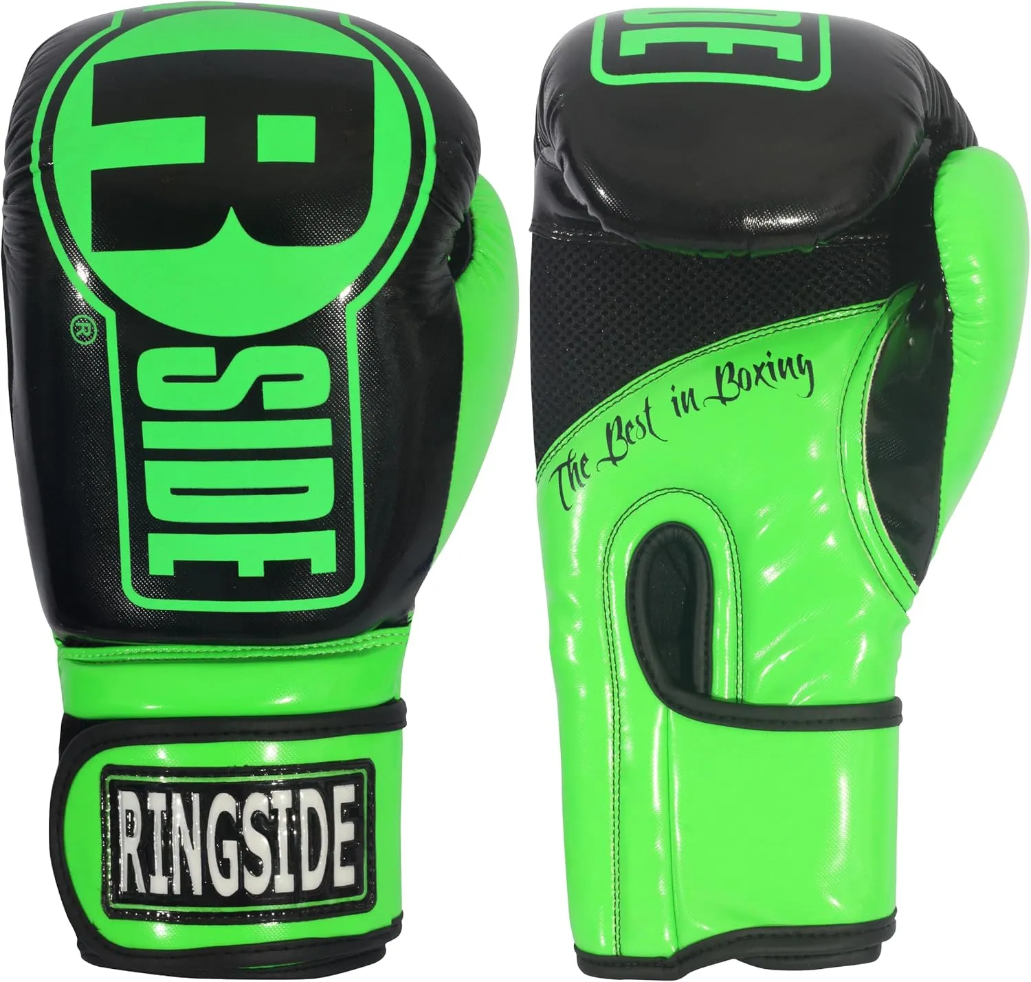 Ringside Apex Bag Gloves, IMF-Tech Boxing Gloves with Secure Wrist Support, Synthetic Boxing Gloves for Men and Women