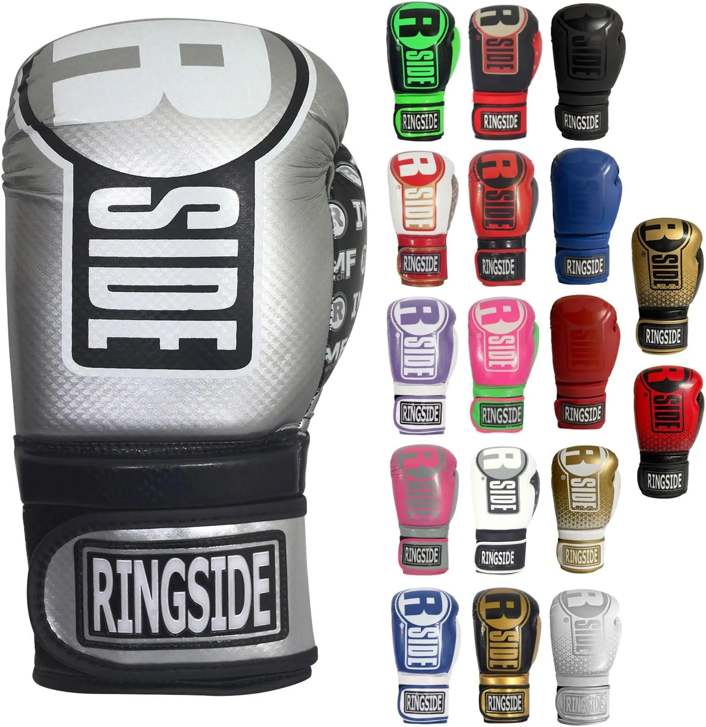 Ringside Apex Bag Gloves, IMF-Tech Boxing Gloves with Secure Wrist Support, Synthetic Boxing Gloves for Men and Women