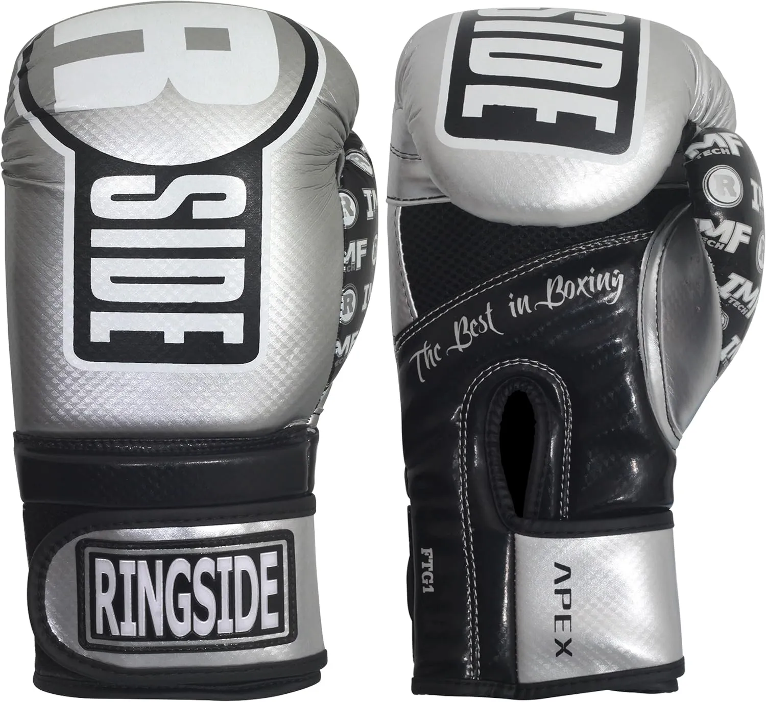 Ringside Apex Bag Gloves, IMF-Tech Boxing Gloves with Secure Wrist Support, Synthetic Boxing Gloves for Men and Women