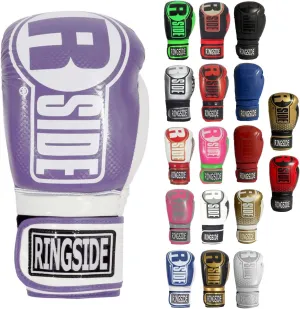 Ringside Apex Bag Gloves, IMF-Tech Boxing Gloves with Secure Wrist Support, Synthetic Boxing Gloves for Men and Women