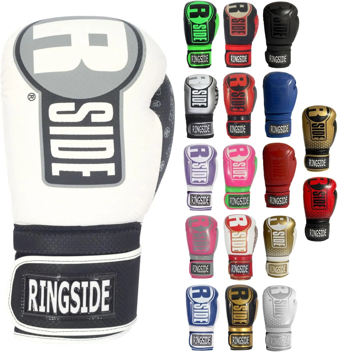 Ringside Apex Bag Gloves, IMF-Tech Boxing Gloves with Secure Wrist Support, Synthetic Boxing Gloves for Men and Women