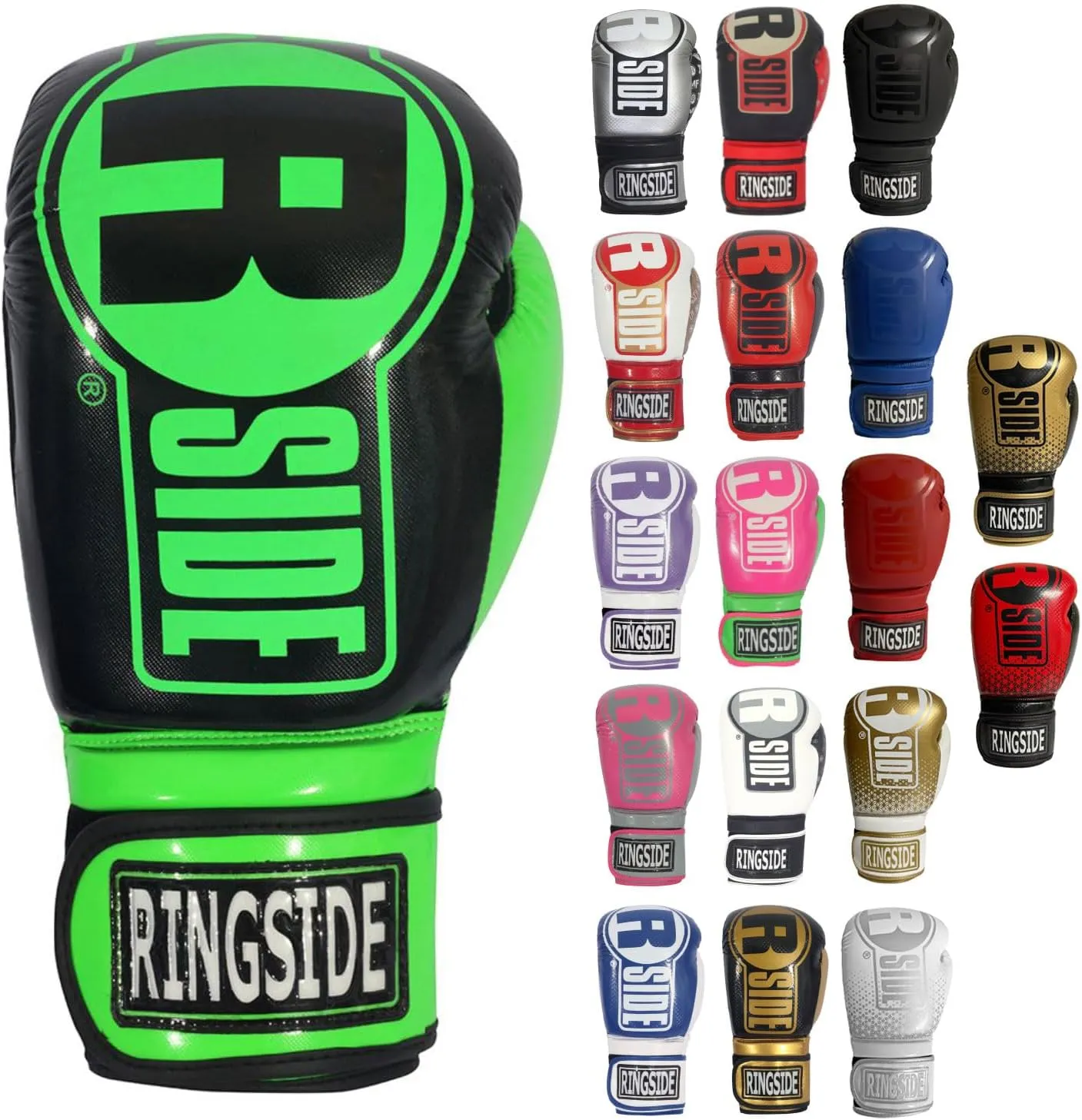 Ringside Apex Bag Gloves, IMF-Tech Boxing Gloves with Secure Wrist Support, Synthetic Boxing Gloves for Men and Women
