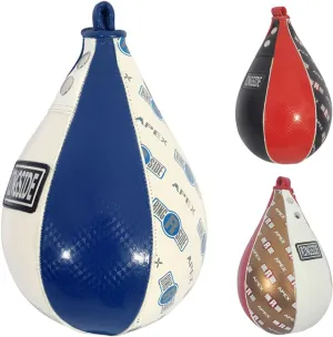 Ringside Apex Boxing Speed Bag - Premium Synthetic Leather Punching Ball, Multiple Sizes & Colors, Ideal for Hand-Eye Coordination, Training Equipment for Fighters