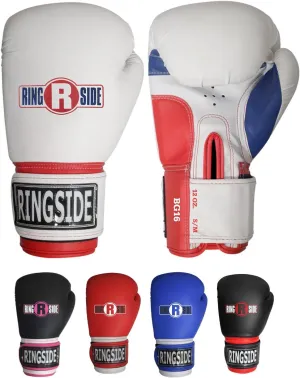 Ringside Pro Style Boxing Training Gloves Kickboxing Muay Thai Gel Sparring Punching Bag Mitts