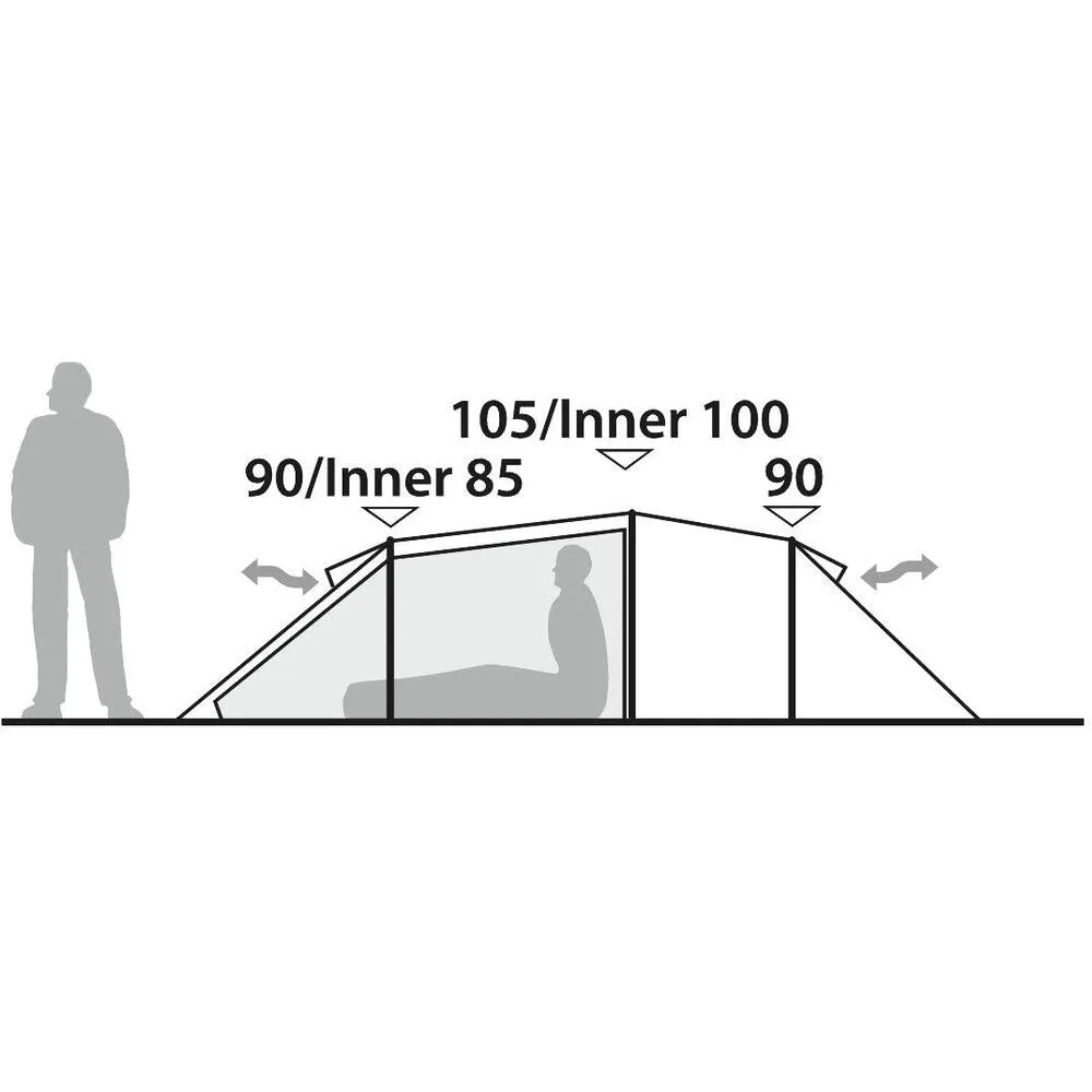 Robens Pioneer 2EX, 2-person Tent - Blue