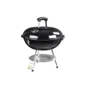 Rootz Portable Kettle Grill - BBQ Grill - Charcoal Grill - High-Quality Materials - Compact Size - Quick Heating - 38cm x 36.5cm x 35.7cm