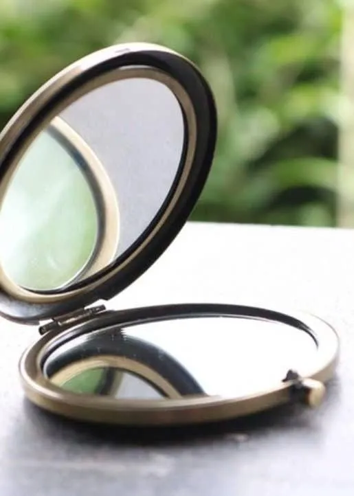 Rose Garden Compact Mirror