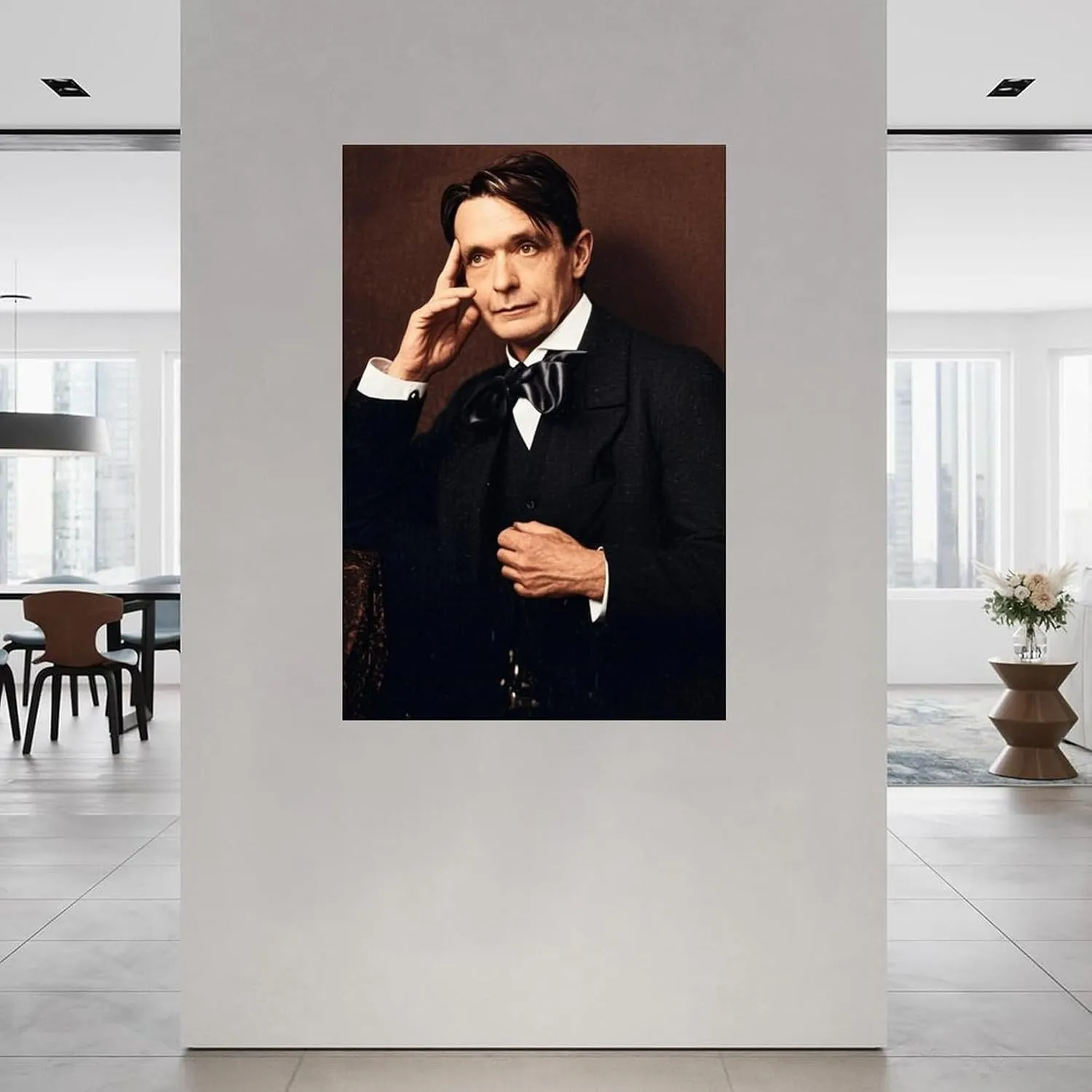 Rudolf Steiner Poster Wall Art (50) Canvas Painting Wall Art Poster for Bedroom Living Room Decor 24x36inch(60x90cm) Unframe-style