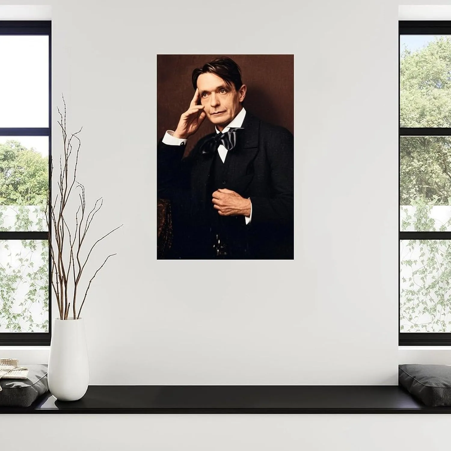Rudolf Steiner Poster Wall Art (50) Canvas Painting Wall Art Poster for Bedroom Living Room Decor 24x36inch(60x90cm) Unframe-style