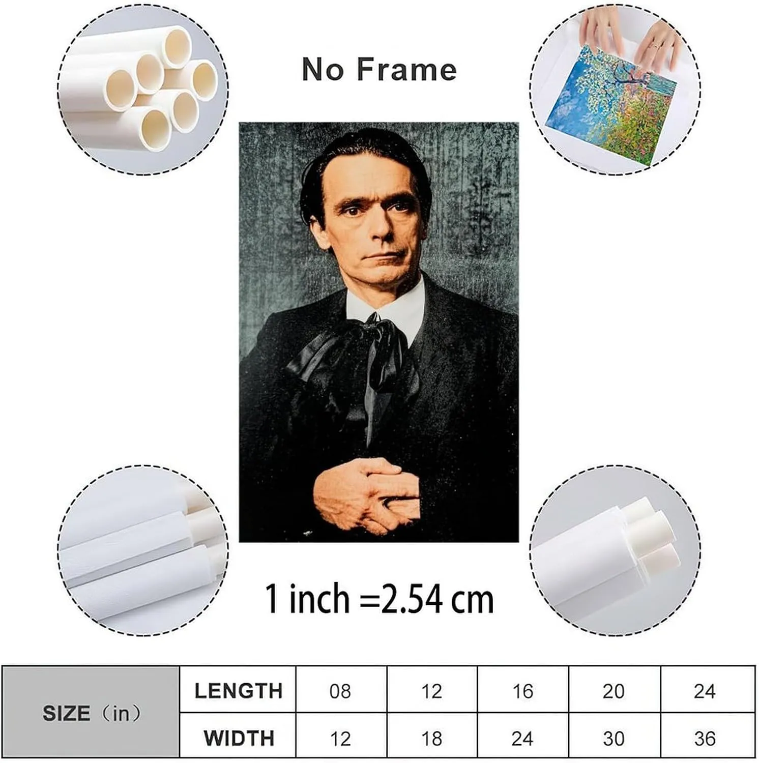 Rudolf Steiner Poster Wall Art (52) Canvas Painting Wall Art Poster for Bedroom Living Room Decor 24x36inch(60x90cm) Unframe-style