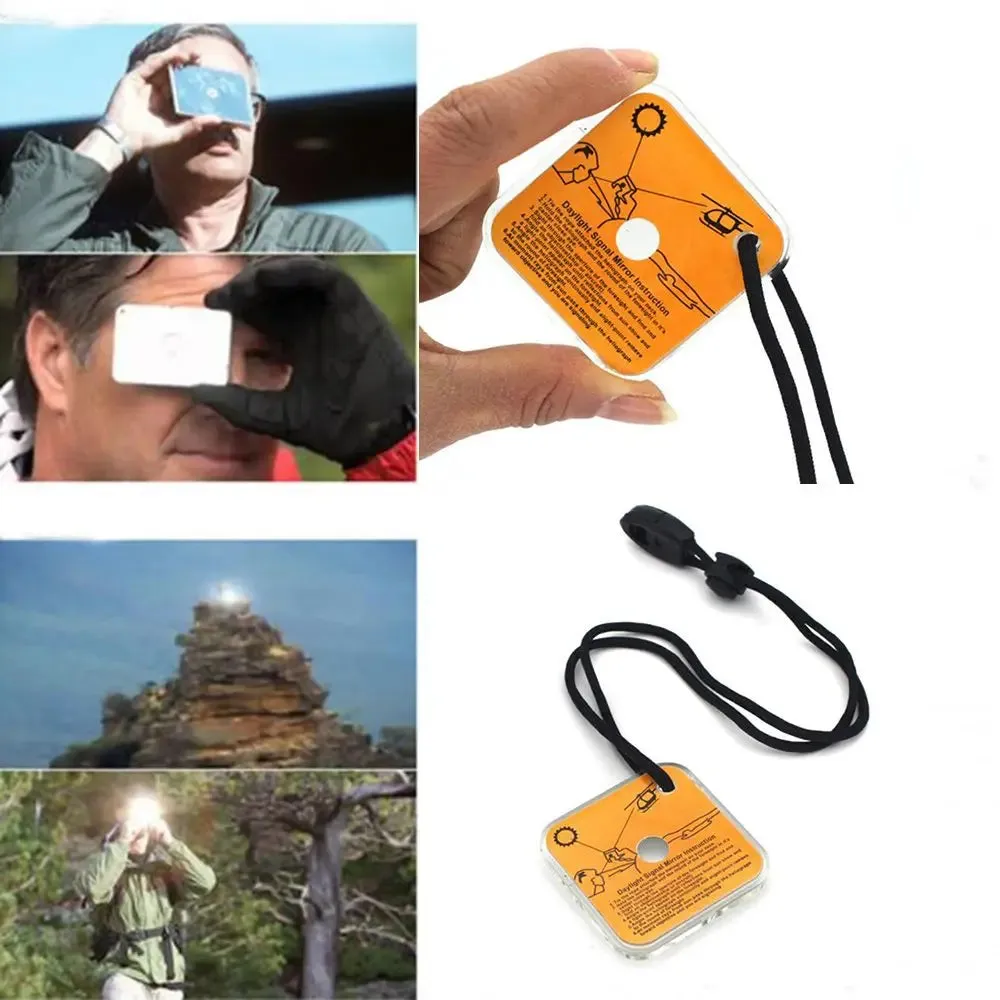 Safety First Survival Reflective Signal Mirror