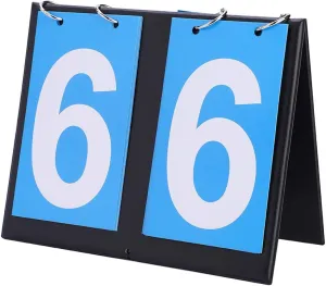 Scoreboards & Timers Portable Lightweight Sports Scoreboard Scoring Device, Two-Digit Scoreboard, Three-Digit Multi-Function Basketball Scoreboard, Used for Table Tennis Basketball(Two)