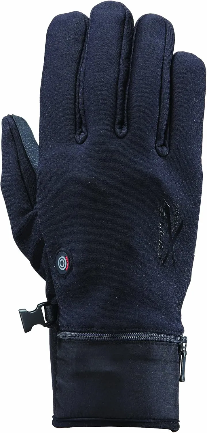 Seirus Innovation 1095 Mens Heated Xtreme All Weather Rechargeable Lightweight Gloves with Sound & Screen Touch Technology