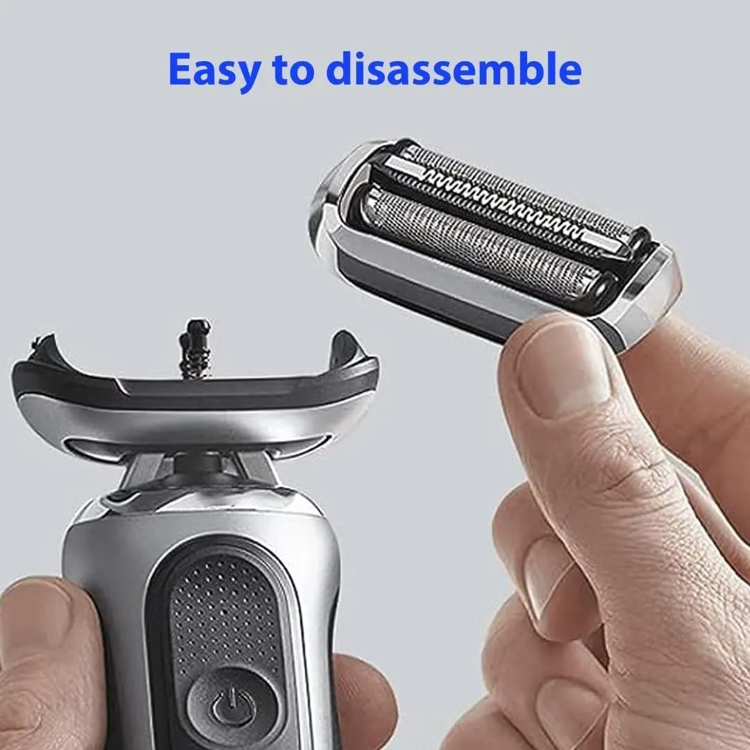 Series 7 73S Electric Foil Blade for Men, Waterproof Foil Shaver for B-raun Series7 7020s, 7025s, 7085cc, 7027cs, 7071cc and 7075cc Shavers (Black, New Packaing)