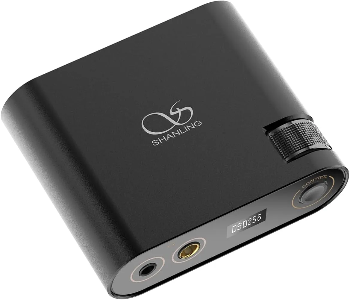 SHANLING H0 Portable DAC/AMP, USB Headphone Amplifier,CS43198 DAC,Dual SGM8262 Amplifiers,768kHz/32 bit, DSD256, Support MQA, 690mW@32Ω Output, Optical/Coaxial SPDIF Digital Output