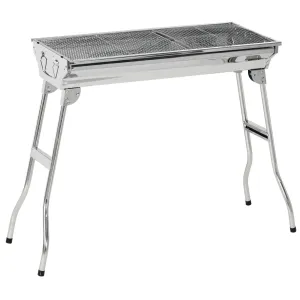 Shelves, with Unique appearance Backyard Grill Outdoor Grill Charcoal Hooks Camping, Folding Pan, Spring promotion for Stainless Cooking, BBQ Party, Travel Rack, Tailgating Picnic, Steel Grill, and Portable