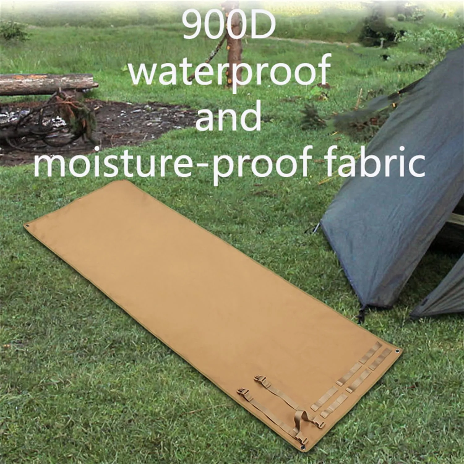 Shooting Mats Prone Padded Waterproof, Roll Up Shooting Mat Prone Rifle Shooter Mats Tactical Shooting Blanket Mat for Range Shooting Hunting (Green)