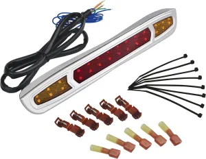 Show Chrome Accessories 41-172 LED Trunk Light For Can-Am Spyder RT 2010-19, black