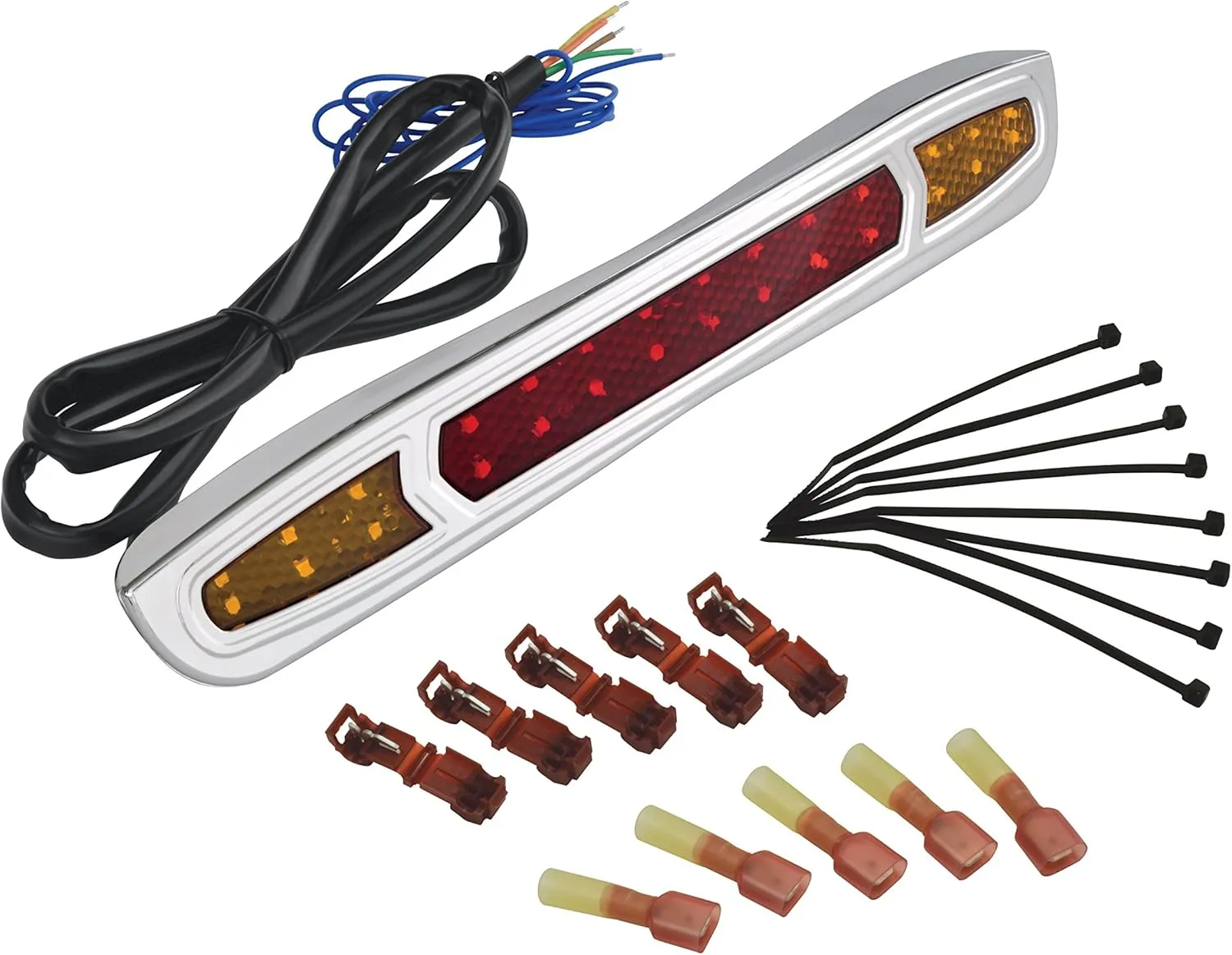 Show Chrome Accessories 41-172 LED Trunk Light For Can-Am Spyder RT 2010-19, black