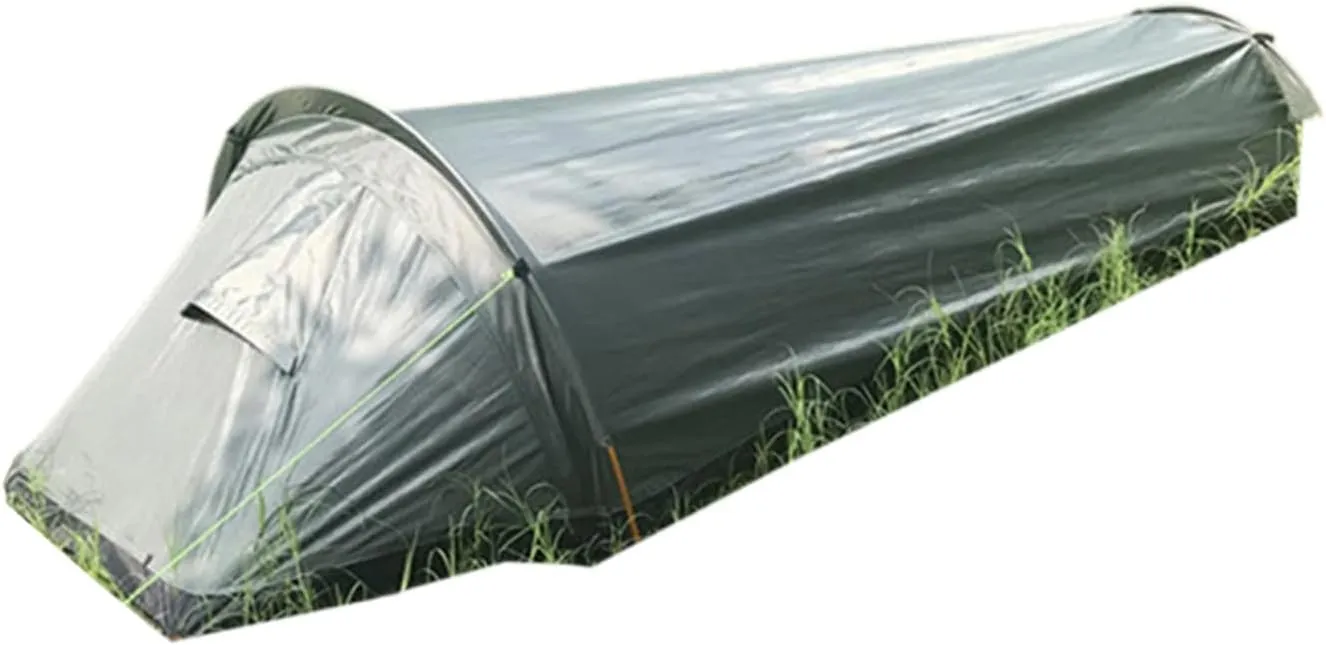 Single Person Individual Bivy Tent Lightly Weight Single Person Tent Watertight Backpacking Tent Camping Bivy Bag