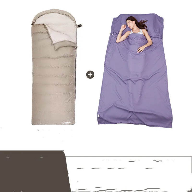 Sleeping Bag  Light Thickened Cold Winter Down Adult Outdoor Camping Duck Down Sleeping Bag
