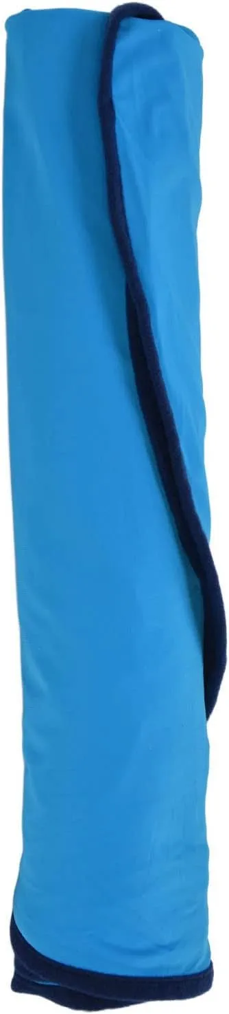 Sleeping Bag Liner, High Stretch Silky Polyester Fabric Skin Friendly Self Tan Sleep Sack, Comfortable Breathable Camping Sleeping Bags, for Outdoor, Camping(Blue)