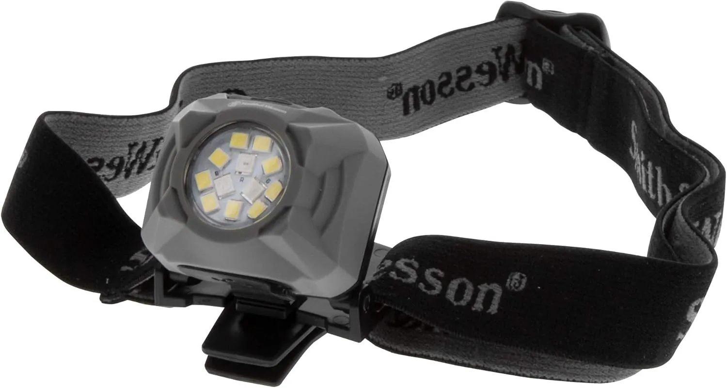 Smith & Wesson Night Guard Series Rechargeable, Waterproof Headlamps with Hat/Pocket Clips for Tracking, Survival, Hunting and Outdoor
