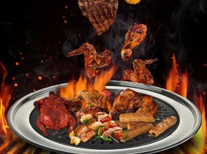 Smokeless Grill Barbeque Gas All-in-one Indoor Automated