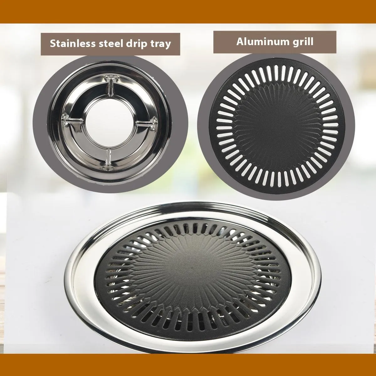 Smokeless Grill Barbeque Gas All-in-one Indoor Automated