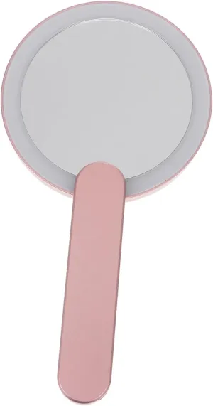 SOIMISS 1Pc Portable LED Makeup Mirror Mini Handheld Vanity Mirror Design for Cosmetics for Travel and Outdoor Use Compact for Purses