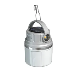 Solar Rechargeable LED Camping Lamp - IPX6 Waterproof