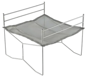 SOLO-301 Portable Mesh Fire Pit Grid Grate, Carry Bag