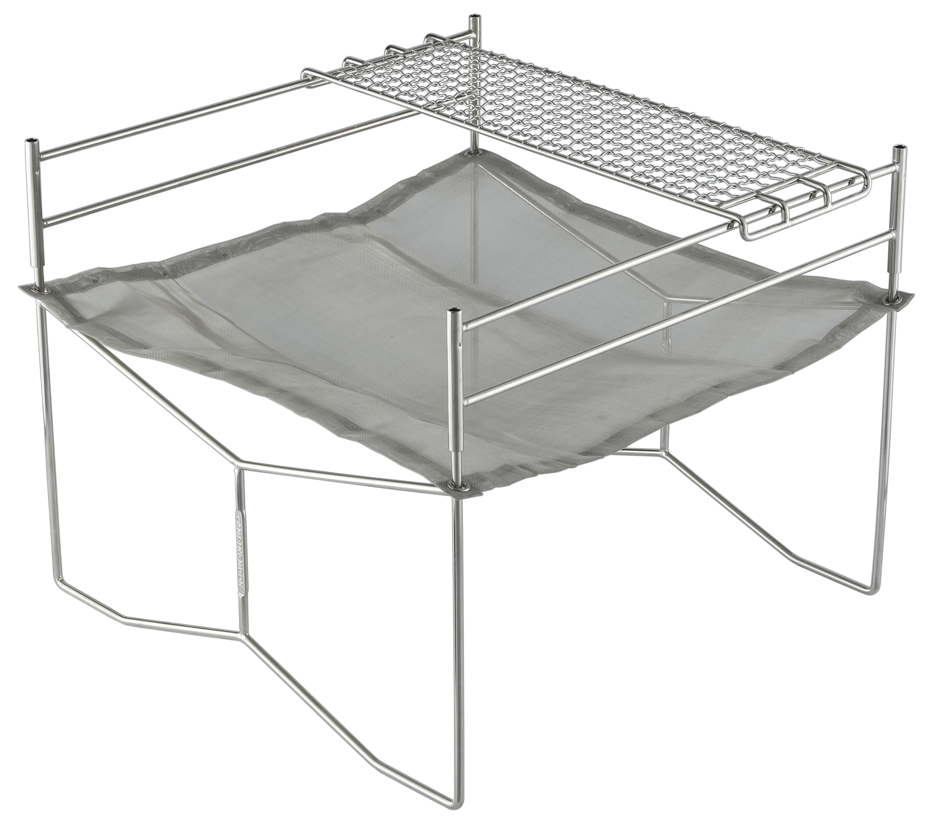SOLO-301 Portable Mesh Fire Pit Grid Grate, Carry Bag