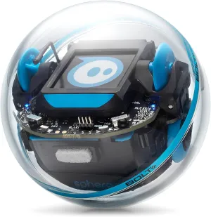 Sphero Bolt : Coding Robot Ball - Beginner to Advanced Programming - Ages 8  - 3 Ways to Code: Draw, Blocks, Javascript - Animated LCD Screen - Durable & Waterproof - STEM Toy for Kids & Teens