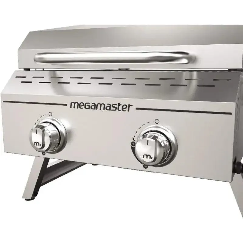 Stainless Steel 2-Burner BBQ Grill