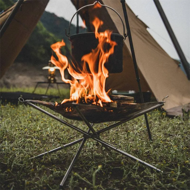 Stainless Steel Camping Burning Rack