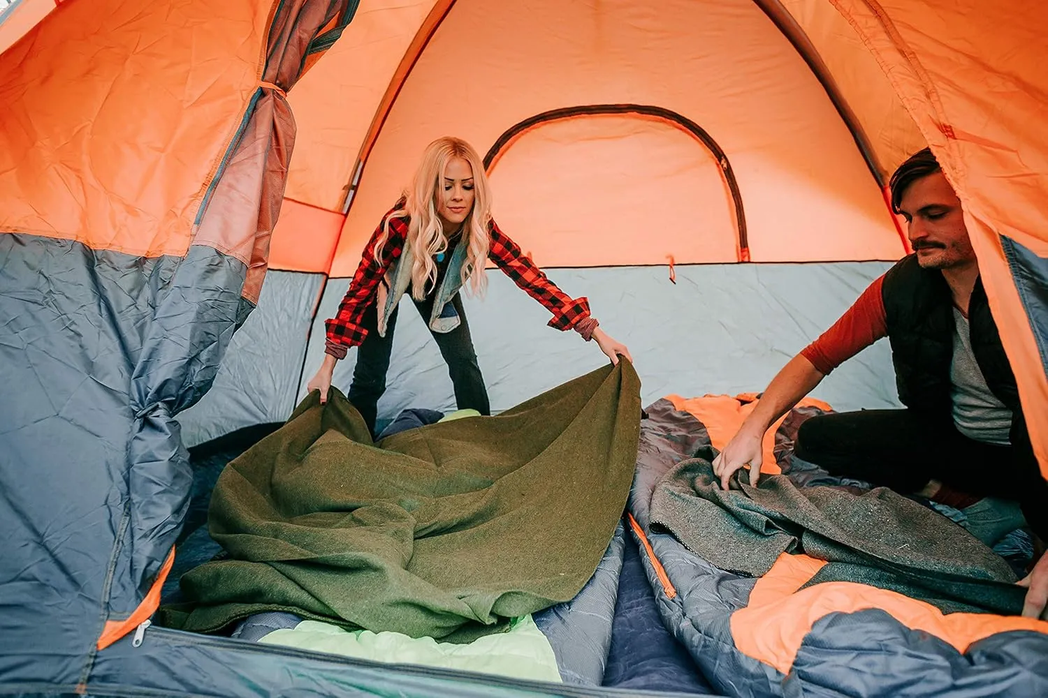 Stansport Wool Blend Camp Blankets