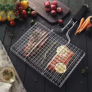 Steel Grilling Tray 1499 Portable Automation-ready Barbecue Roast Endless variety Rs Grill Purpose BBQ Stainless Multi