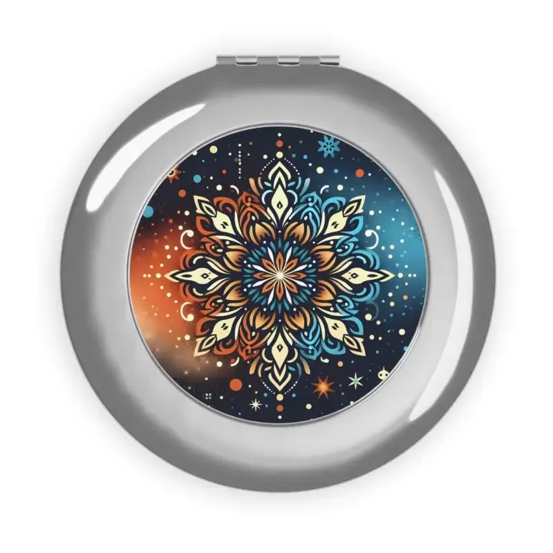 Stunning Mandala Compact Mirror Radiate Confidence