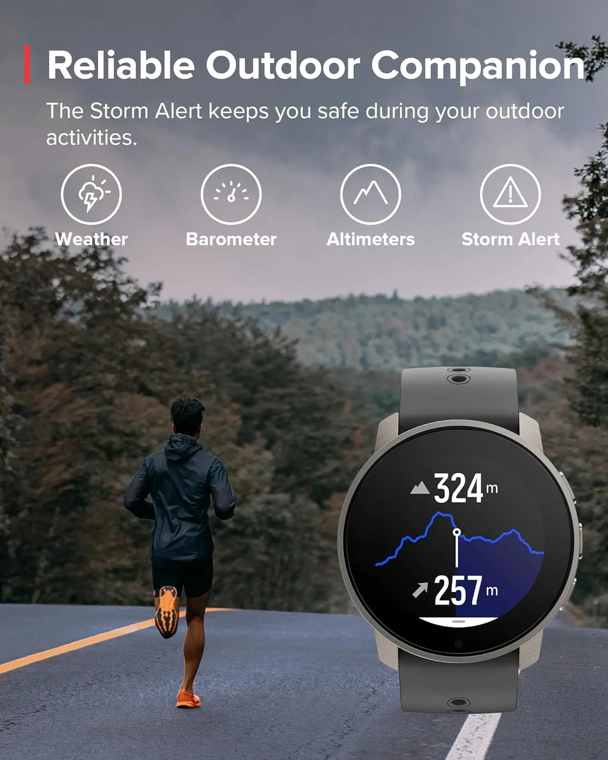 SUUNTO 9 Peak Pro GPS Sports Watch, Up to 30 Days Long Battery Life, 95  Multisport Watch w/Training Workout Analysis,Advanced Health & Recovery Support, Wrist Heart-Rate Measurement, Titanium Slate