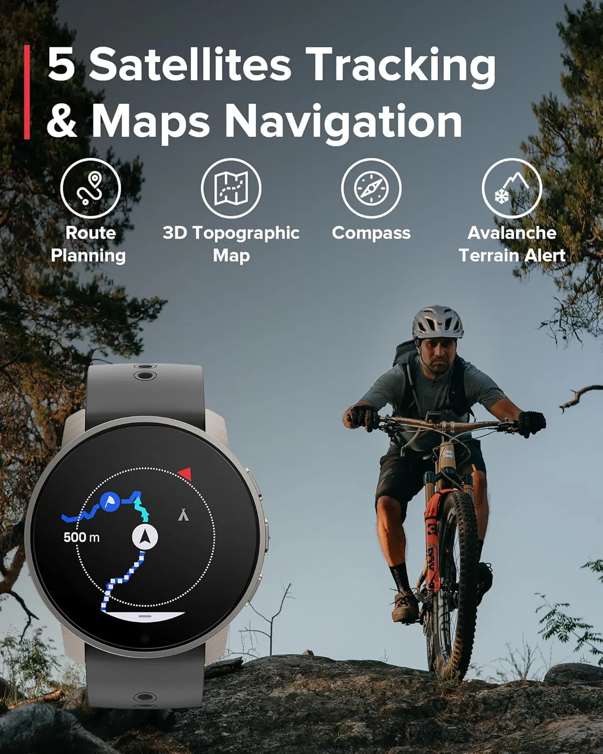 SUUNTO 9 Peak Pro GPS Sports Watch, Up to 30 Days Long Battery Life, 95  Multisport Watch w/Training Workout Analysis,Advanced Health & Recovery Support, Wrist Heart-Rate Measurement, Titanium Slate