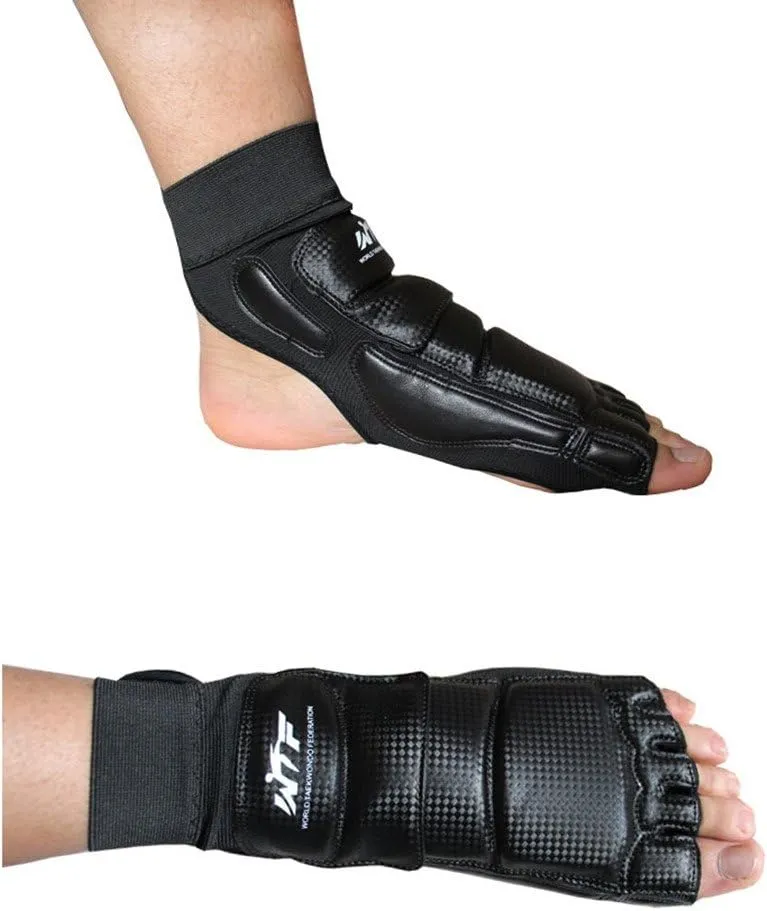 Taekwondo Training Boxing Foot Protector Gear Martial Arts Fight Boxing Punch Bag Sparring MMA UFC Thi for Men Women Kids Children