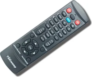 TeKswamp Video Projector Remote Control (Black) for Barco FLM R22 