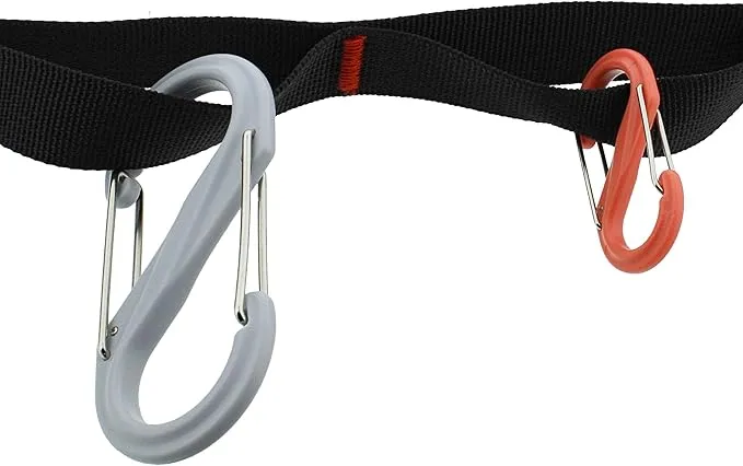Tent Organizer Line Kit - 5ft Camping Clothesline Tent Gear Line and Camp Hanging Hooks for Camp Site Storage